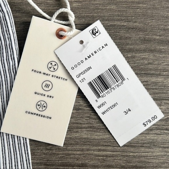 NWT Good American Seamless Core Power Leggings Color White Size Large/X-Large - Picture 11 of 15